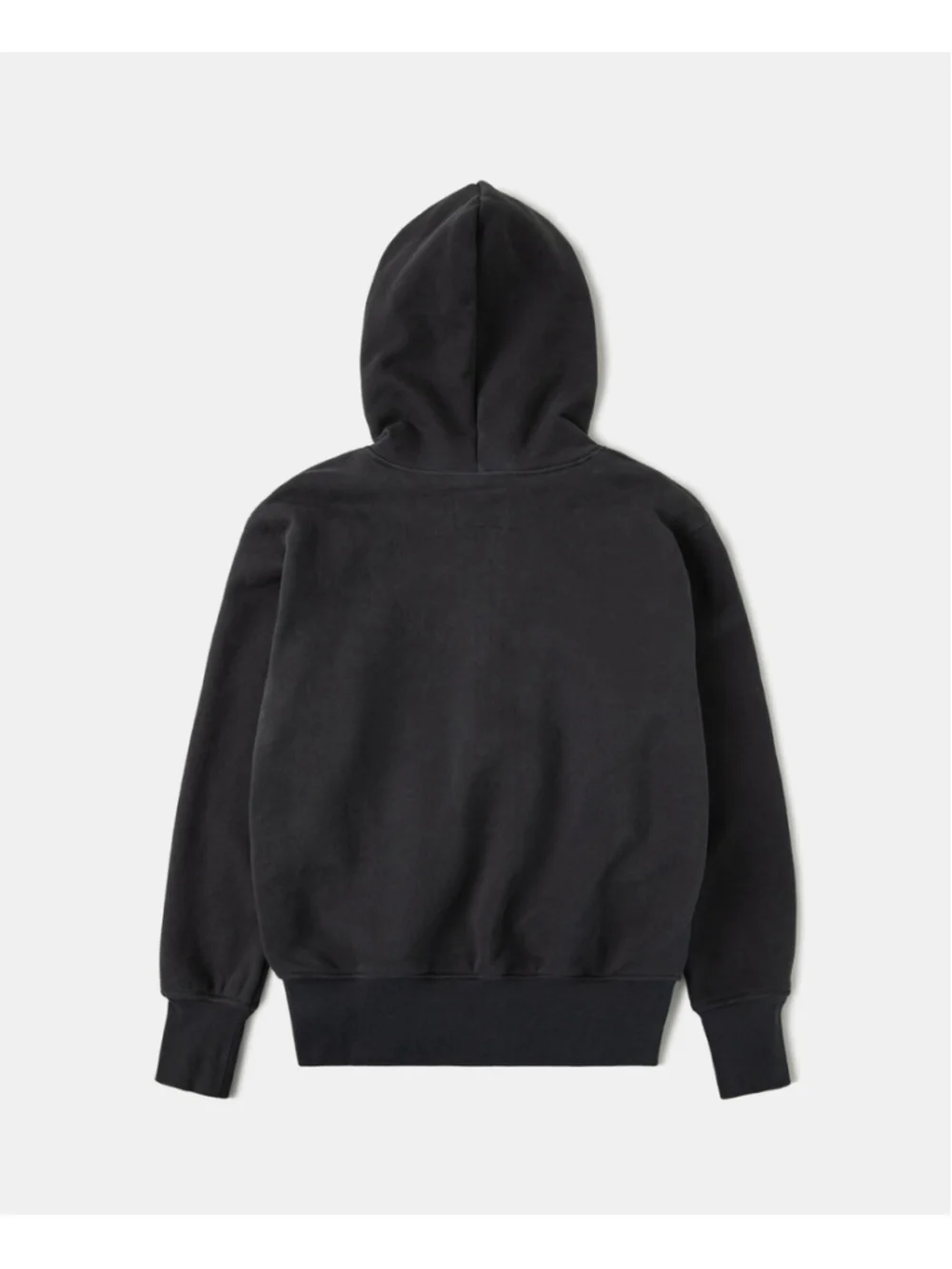 17.5 oz Terry Cloth Zip-Up Hoodie - Vintage Black Non Stock Mfg. Co. - Picture 3 of 15